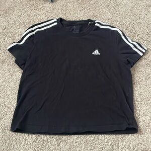 Black and White Adidas Women’s Shirt
Small